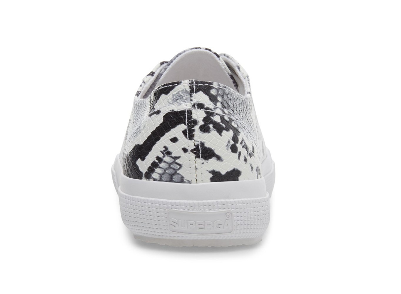Superga Black/White/Snake Sneakers Womens - 2750 Synth Snakew - 042KOQCZH